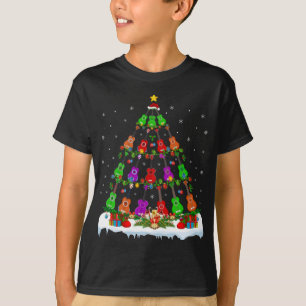Music Lover Xmas Lights Musical Ukulele Christmas T-Shirt