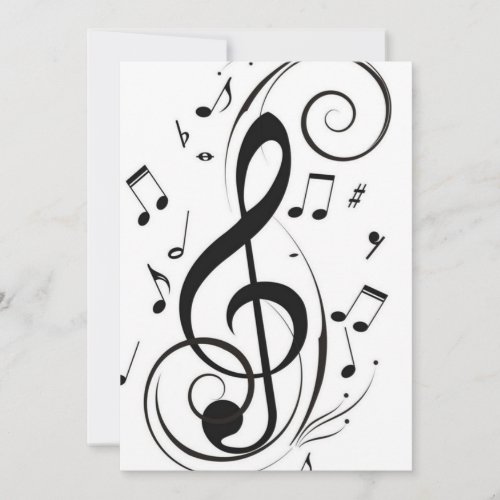 MUSIC LOVERS ALL OCCASION INVITATION