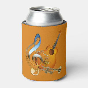 Music Lovers Celebration Themes Can Cooler