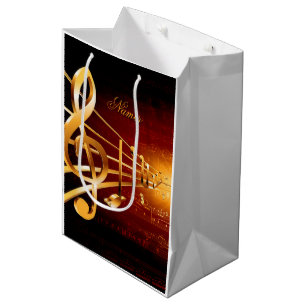 Music Lovers Celebration Themes Medium Gift Bag