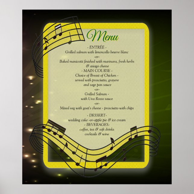 Music Lovers Celebration Themes Poster (Front)
