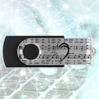 Music Lovers & Heart Flash Drive