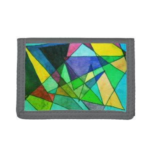 Music lovers joyful musical notation design trifo trifold wallet