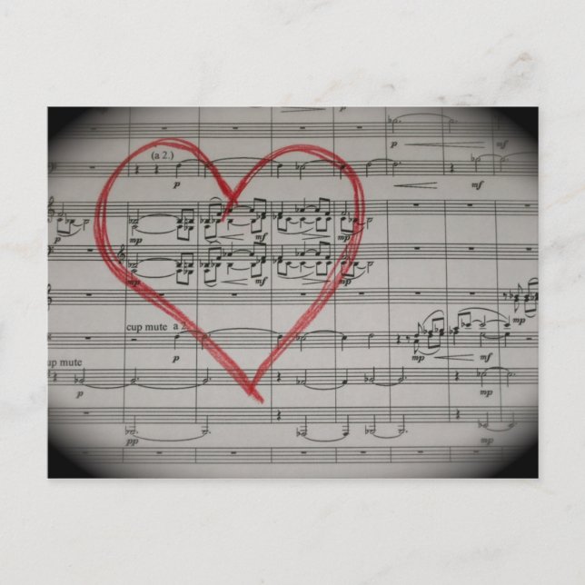 Music Lovers postcard (Front)