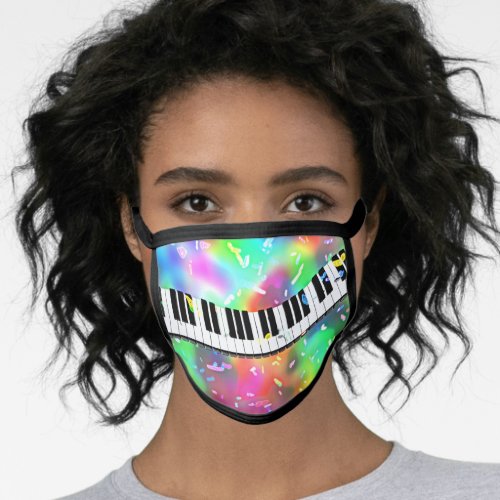 Music Lovers Unite with Musical Pattern Face Mask