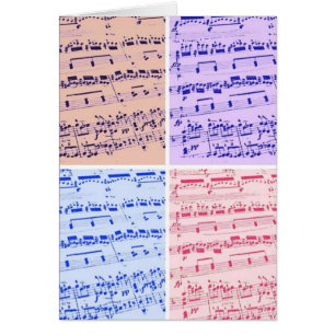 Music Major/Student/Teacher Cards