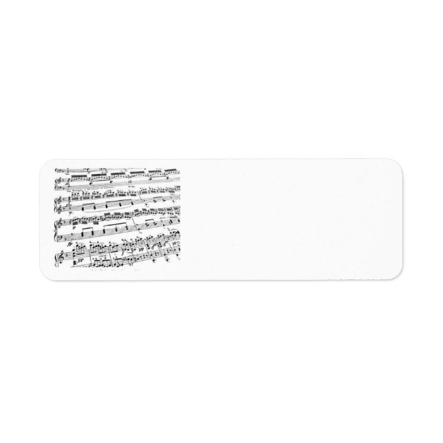 Music Major/Student/Teacher Label (Front)