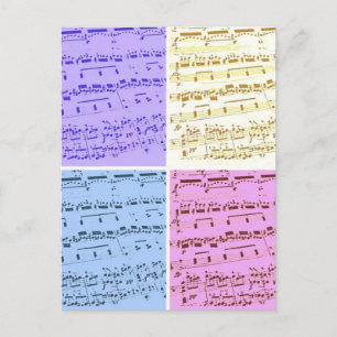 Music Major/Student/Teacher Postcard