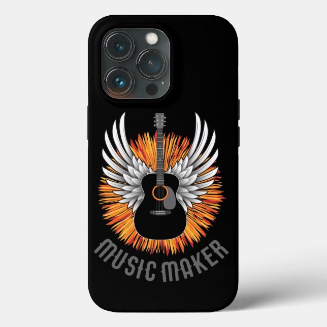 Music Maker (guitar player) Case-Mate iPhone Case (Back)