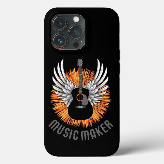 Music Maker (guitar player) Case-Mate iPhone Case (Back)