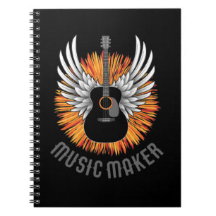 Music Maker (guitar player) Notebook