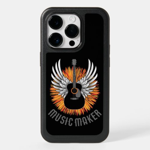 Music Maker guitar player OtterBox iPhone Case