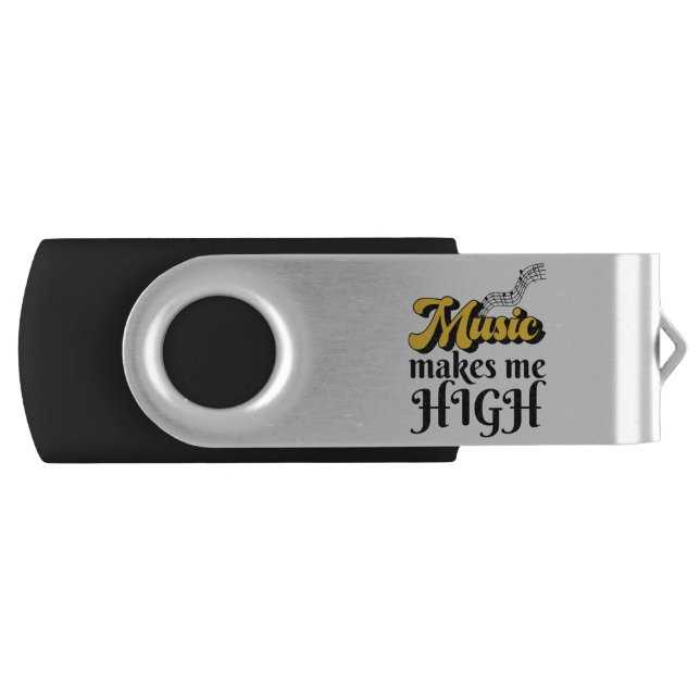 Music Makes Me High Flash Drive (Front)