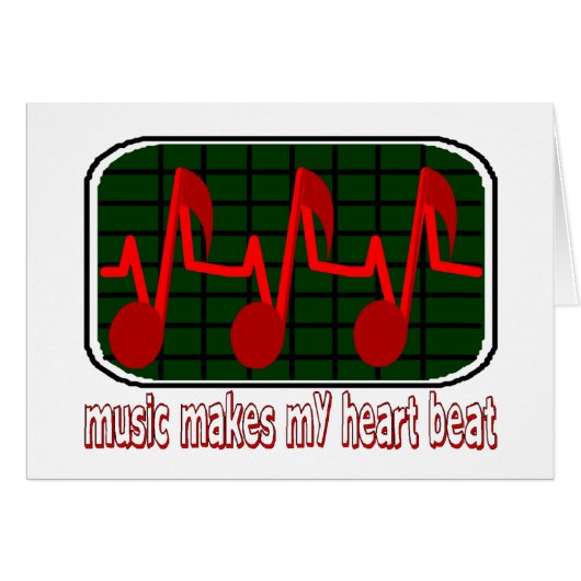 Music Makes My Heart Beat (Front Horizontal)
