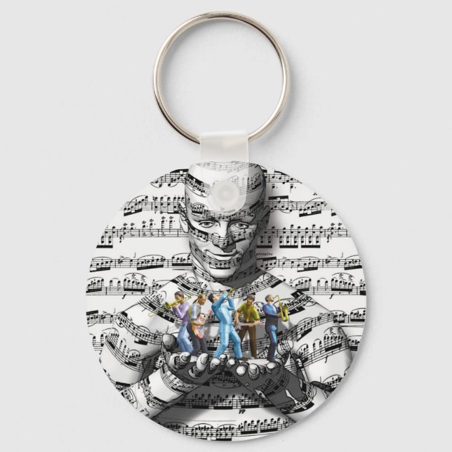 Music Man Keychain (Front)