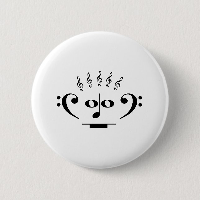 Music Man Pinback Button (Front)