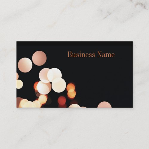 Music Media Elegant Modern Business Card
