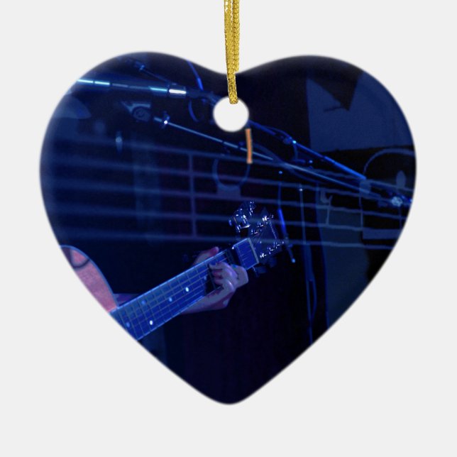 Music Mike- 1st Version Ceramic Ornament (Front)