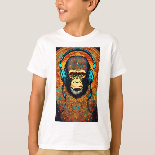 Music Monkey T_Shirt