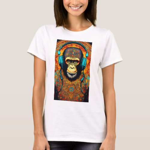 Music Monkey T_Shirt