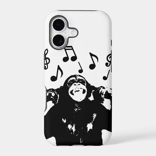 music monkeymonkey iphone case (Back)