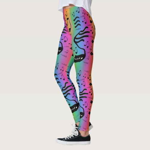 Music Music Music Leggings