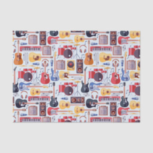 Music Musical Instruments Tissue Paper