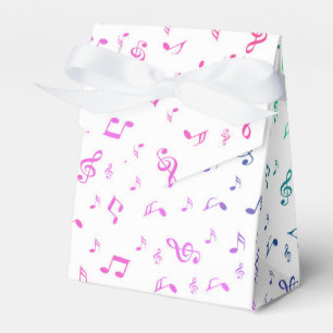 music, musical, note, melody, black, sound, clef, favor boxes