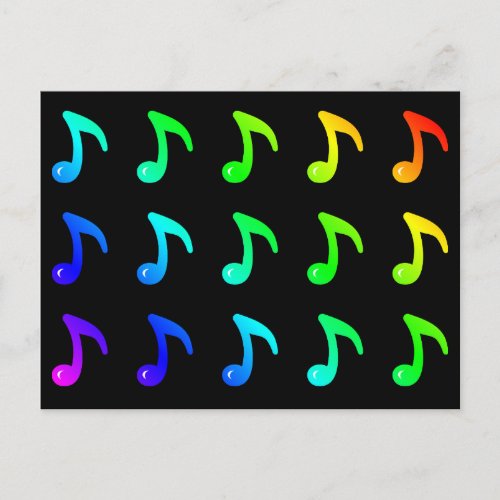 Music Musical Notes Colorful Rainbow Colors