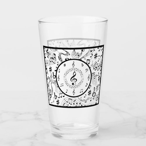 Music Musical Notes Glass