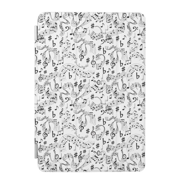 Music, Musical Notes iPad Mini Cover (Front)