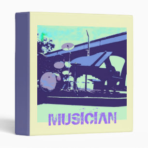 Music/Musician 3 Ring Binder