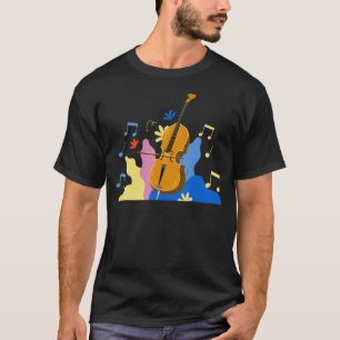 Music Musician Humor Cellist Orchestra Player Cel T-Shirt