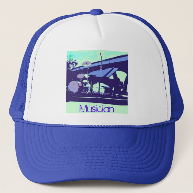 Music/Musician Trucker Hat (Front)
