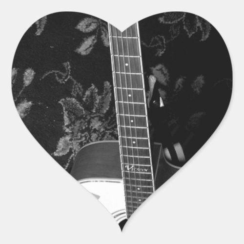 Music My Bloods Heart Sticker