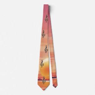 MUSIC NECK TIE