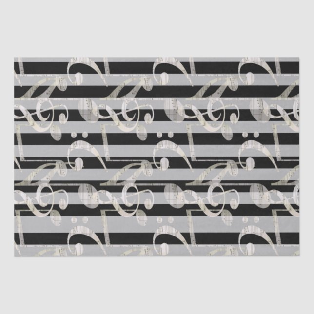 Music Notation Tissue Paper (Front)