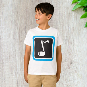 Music Note Bold Minimalist Musical Symbol  T-Shirt