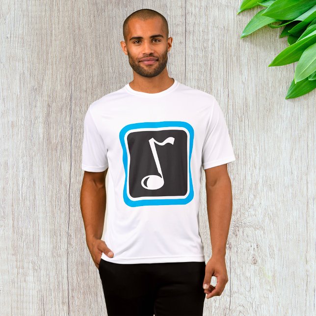 Music Note Bold Minimalist Musical Symbol  T-Shirt (Creator Uploaded)