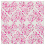 Music Note Heart Fabric
