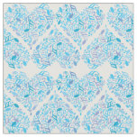 Music Note Heart Fabric