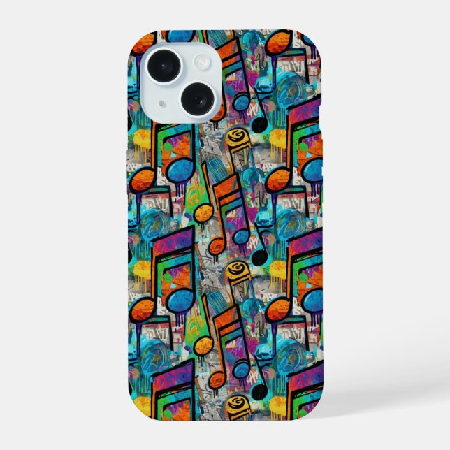 Music note iPhone Case (Back)