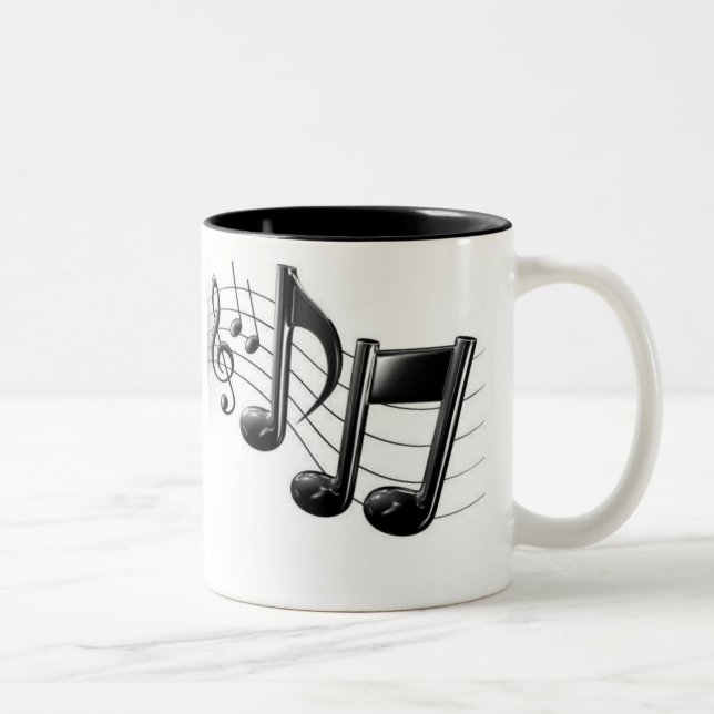 MUSIC NOTE MUG (Right)
