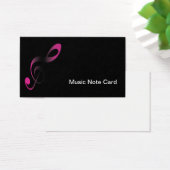 Music Note on Black Design (Desk)
