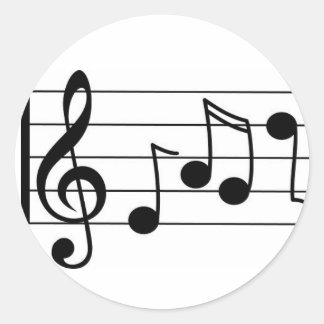 Music Note Stickers