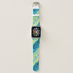 Music Note Stripes Apple Watch Band