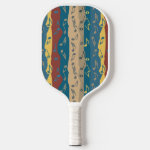 Music Note Stripes Pickleball Paddle
