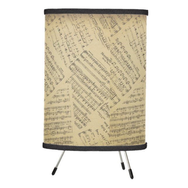 Music Note Table Lamp Music theme (Right)