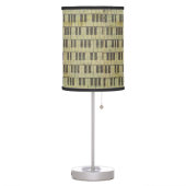 Music Note Table Lamp Music Theme Piano key (Left)