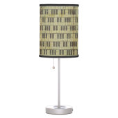 Music Note Table Lamp Music Theme Piano key (Right)